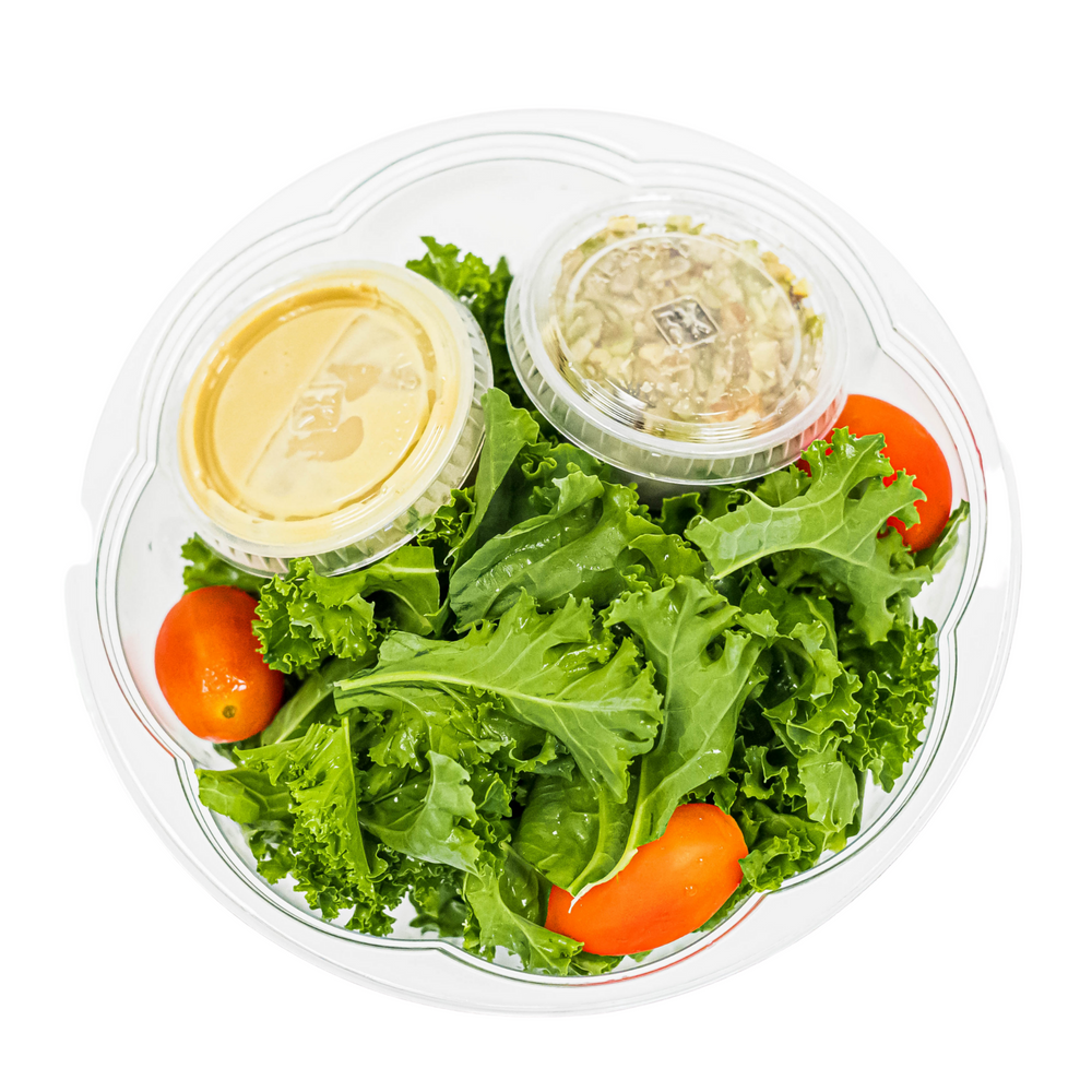 Kale Salad with Sweet Mustard Vinaigrette - Juice Journey