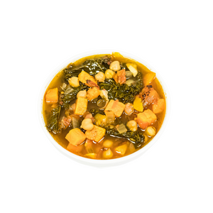 Kale Sweet Potato Chickpea Soup - Juice Journey