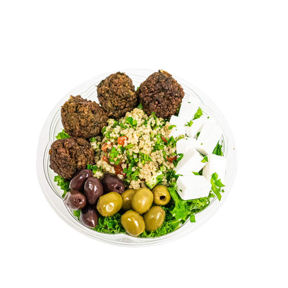 Mediterranean Bowl with Tahini Sauce - Juice Journey