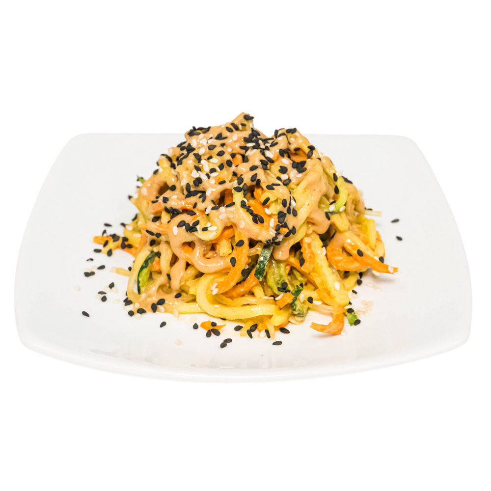 Thai Kelp Noodles with Spicy Peanut Sauce - Juice Journey